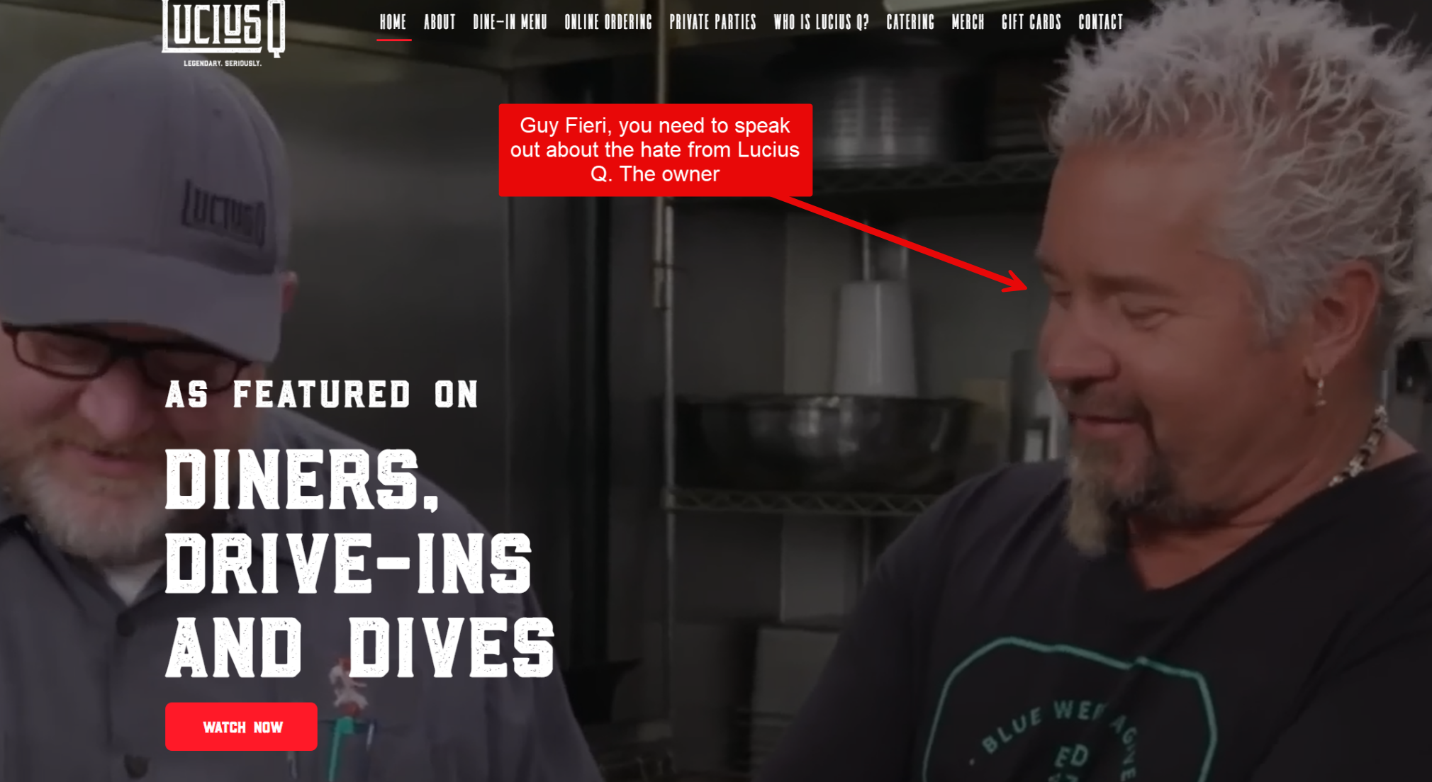 Aaron Sharpe – Owner of Lucius Q, Cincinnati BBQ makes horrific comment about the murder of a Christian